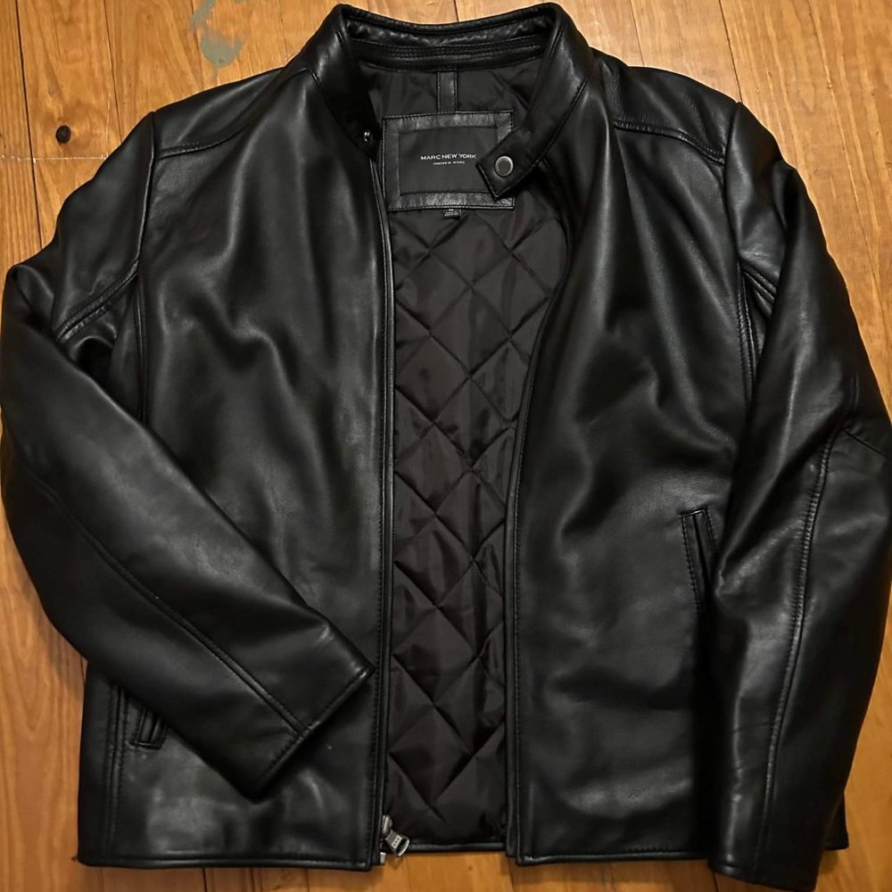 Nwt Marc new York leather jacket